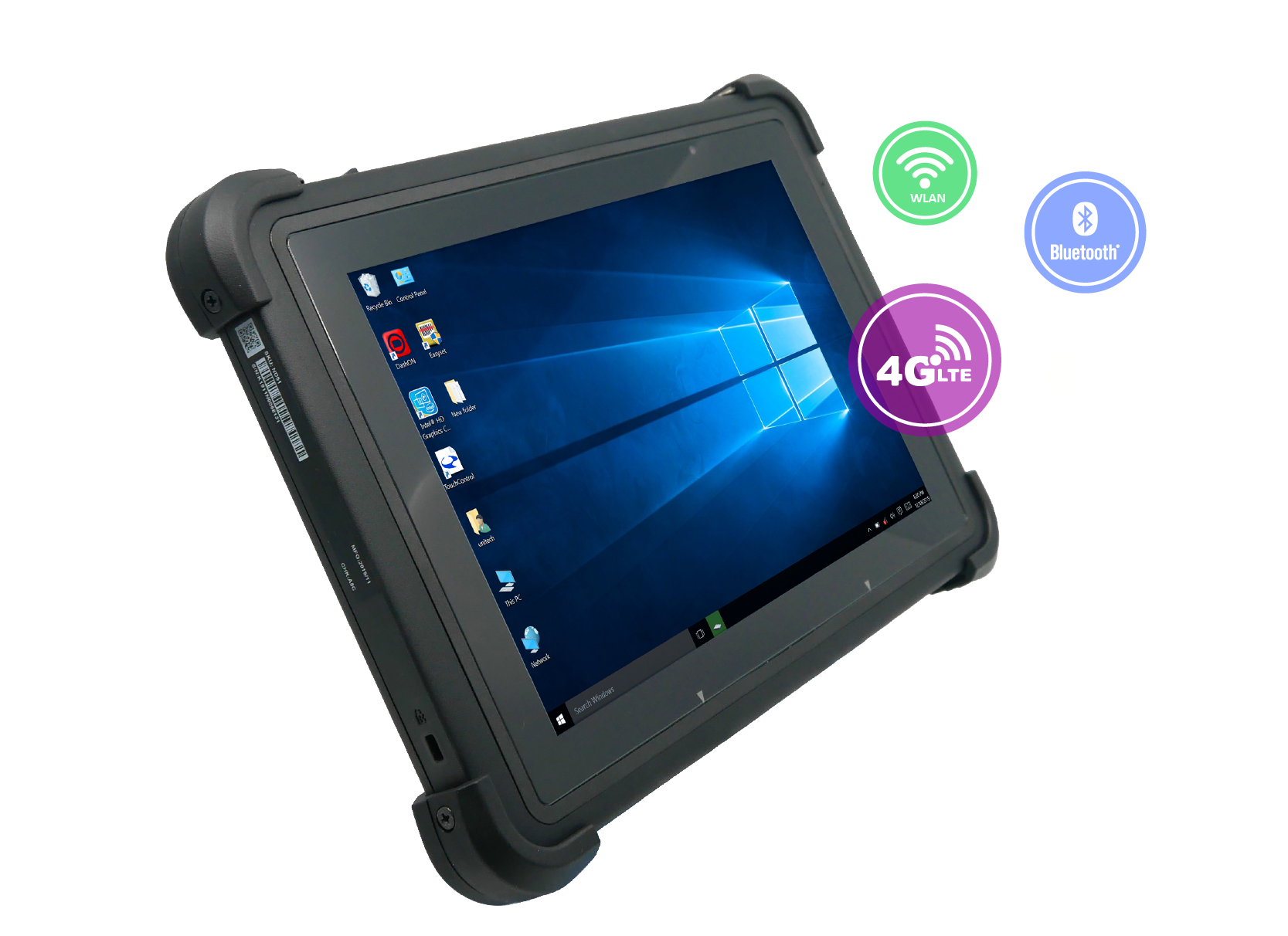 Tablette durcie - Uniq Tablet II - ELCOM - Windows 10 / Windows 11