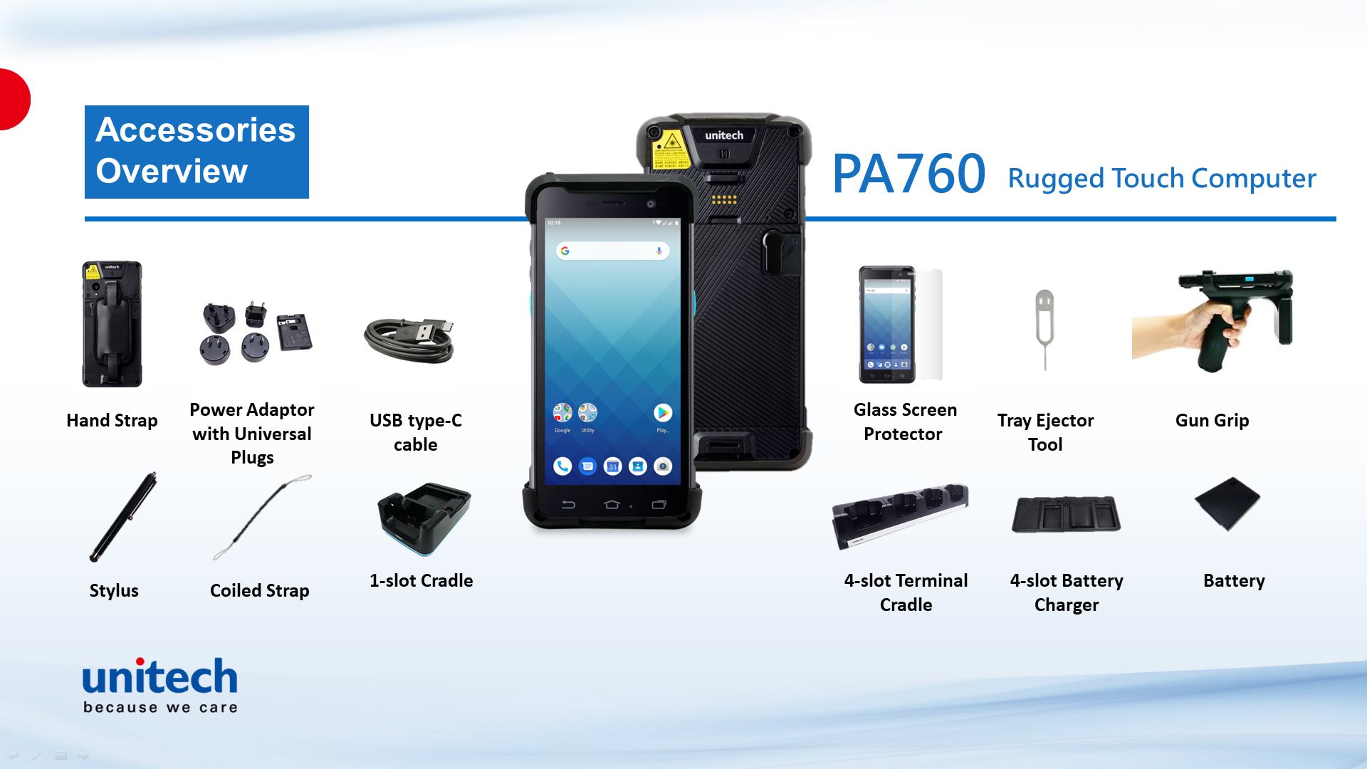 PA768 Rugged Android │ Unitech