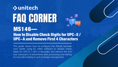 MS146-How to Disable Check Digits for UPC-E/UPC-A and Remove First 4 ...