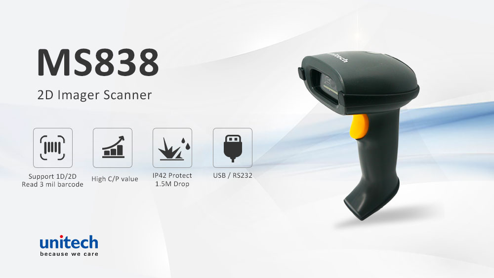 unitech ms838