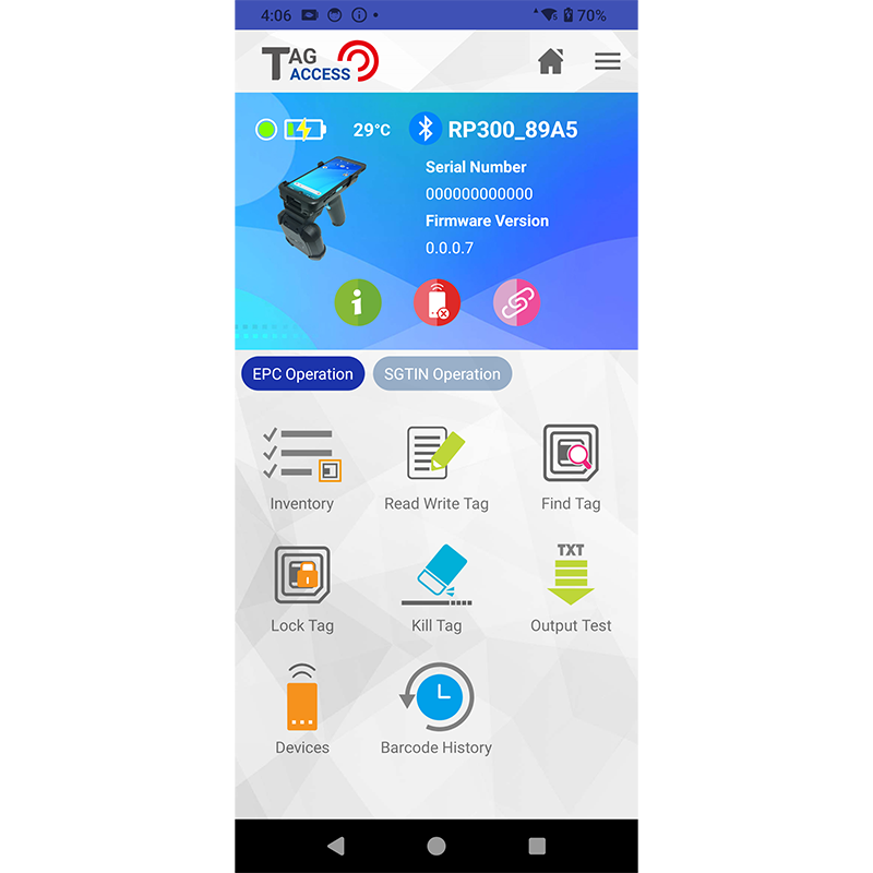 TagAccess 2.0 Powerful RFID application for Android and iOS devices ...