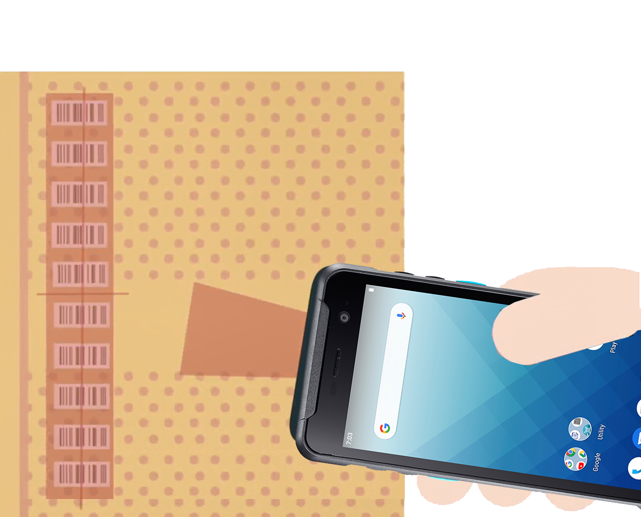 PA768 Rugged Android │ Unitech